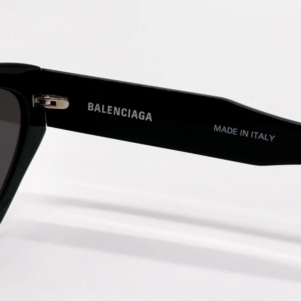 NEW BALENCIAGA BB0306S 001 CAT EYE BLACK WOMEN SUNGLASSES BALENCIAGA